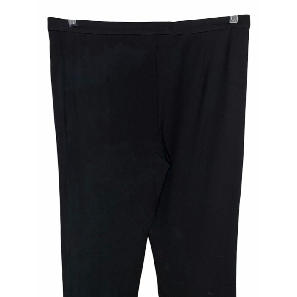NWT Vintage Y2K Jil Sander Staight Leg Cuffed Knit Pants size 42/US8 Black Crop - Picture 5 of 10